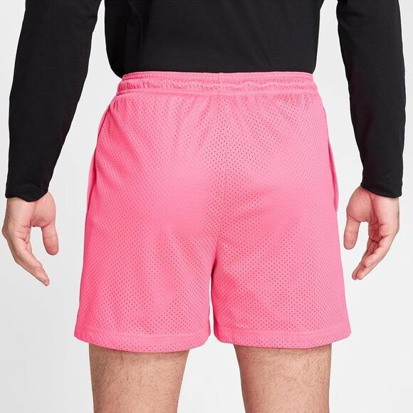 Nike Men's Dri-Fit 5" Mesh Basketball Shorts Hyper Pink Size S NEW WITH TAGS! - Picture 2 of 5